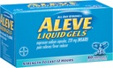 Aleve flytende geler med Naproxen Natrium, 220 mg (NSAID) Smerte Reliever/Fever Reduser, 80 tall (pakke på 2)