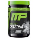 MusclePharm Kreatin Monohydrat pulver, Pre Workout Muscle Builder & Post Trening Muscle Recovery Supplement, Ultra-Pure 100% Monohydrat Kreatin pulver, 60 serveringer, uovertruffen