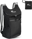8 vifter 12L/20L Hiking ryggsekk, vanntett pakker Daypack-Light Weight Tilbake Pack Utendørs Foldbar Rucksack (12L)