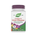Naturens måte Complete Liver Cleanse, støtter kroppens avgiftningsprosessene*, med Melk Thistle, B-Vitaminer, Amino Acid Liver Blend, 84 kapsler (pakke mai Vary)