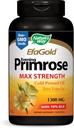 Naturens vei Aften Primrose, Efa gull kaldt presset olje 1300mg, 120 Softgels