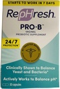 RepHresh Pro-B Vaginal Probiotic Supplement, balanser Yeast og bakterier, støtter pH-balanse, 30 kapsler
