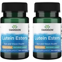 Swanson Lutein Esters - Med Lutemax 6 mg 100 Sgels (2 pakke)