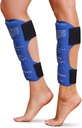 Shin Splint Ice Packs, HSA og FSA kvalifisert gjenbrukbar varm og kald terapi Wrap | Ben eller Calf smerte relief | Avansert myk Gel teknologi | Freezable og mikrowavable | løpende skader og gjenoppretting