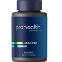 ProHelse NADH Pro - Boost NAD+ (25 mg, 60 hurtigvirkende lozenger) Økt energi, minne og fokus | Mood Support | Antioksidant | ATP produksjon