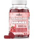 NEW AGE Cranberry Gummies Urin Tract Health Gummies 1000mg - Støtter Bladder, Nyre, UTI - Vegetarisk (Cranberry 60 Gummies)