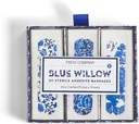 To's Company 53560 Blå Willow Bandages i gave boks, 30 stykker, 3-tommers lengde, plastisk, hvit