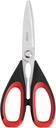 LIVINGO Kjøkken Scissors Heavy Duty, 8,5 tommer Oppvaskmaskin Sikker Ultra Sharp Premium Heavy Duty Kjøkken Shears, Multi formål Matlaging Scissors rustfritt stål