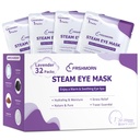 32 Pakker Damp Øyemaske, Heated Eye Mask for sovende, Varm Kompressor for øyne, Selvoppvarming Disposition Steam Mask Komfortabel søvnmaske for hjem, kontor, spa, reise Essentials (Lavender)