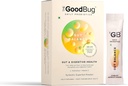 Gut Helse og immunisme Probiotika for menn og kvinner, Sterk Digestiv & immunitet støtte Gut Balance Supplement Stick - Probiotika + Inulin + Vitamin C 3Bn CFU av klinisk bevisstrem - 30 dagers pakke