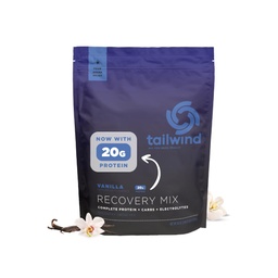 Tailwind Nutrition Recovery Mix, 20 Grams Complete Protein, Karbohydrater og Electrolytes pulver drikk Blanding for post-arbeid, gratis av gluten, soya og dairy, Vegan, 20 serveringer, Vanilla