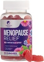 Menopause Supplement for kvinner - Komplett multi-Benefit Menopause Relief Gummy for Milde Hot Flashs & Night Sweats, Naturlig balanse og energi støtte, Menopausal vitaminer, ikke-GMO - 60 Gummies