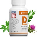 Detox Cleanse, Gut & Liver Cleanser, Herbal Diett Supplement, Melke Thistle, GoldenSeal, Senna, Kalsium og magnesium, Probiotika, Multivitamin & Multimineral, 120 tabletter