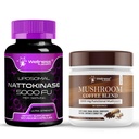 WELLNESS LABSRX Nattokinase Supplerende kapsler 5000 FU - Mushroom kaffe blanding