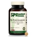 Standard prosess B6-Niacinamide - støtte energimetabolisme og hjertehelse - hjelpemidler Digestive og blod sirkulatoriske systemer - Glutenfri, ikke-døyende og ikke-søy - 90 tabletter (90 serveringer)