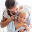 NAVEH PHARMA CleanEars Baby Earwax fjerning Spray 0.5 Fl Oz + NAVEH PHARMA Otic Guard øreinfeksjonsspray 1 Fl Oz