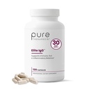 Pure Therapro Rx Elite IgG Immunglobulin Supplement, 120 Caps - Gut Helse & Immun Support, 1100 mg IgG, IGA & IgM, Sunflower Lecithin ® Dairy & Glutenfri Colostrum Supplement Alternativ