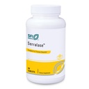 Klaire Labs SFI Health Serralase - Vegetarisk proteolytisk Enzym blanding med Serratia Peptidase & Bromelain for digestion, laget fra Papaya & Pineapple, Hypoallergenic (90 Enteric Coated Tabletter)