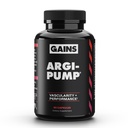 Gains i bulk L Arginin Aminosyrer Supplement for nitrogenoksid støtte, kosttilskudd for menn med L-arginin, L-citrullin og L-ornitin, muskelpumpe, energi og hjerte helse støtte, 90 kapsler