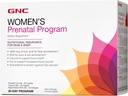 GNC kvinners prenatalprogram, daglig kosttilskudd system, støtter sunn utvikling for barnet ditt med sink & jern for føtal behov, målrettet prenatal og graviditet Essentials, 30 pakker