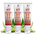 Dr. Robaina DMSO HOT Roll-On - 99,9% Ren farmasøytisk Grade | Multi-Ball Applicator for målrettet Varme | Zechstein Magnesium, MSM, Arnica, Aloe Vera, Vitamin E - 4 oz