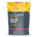 Purbolics Aminos + Energi | Støtter gjenoppretting, energi og fokus | 95 mg koffein, 0 sukker og 60 serveringer (Razzle Dazzle)