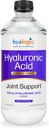 Hyalogisk Hyaluronsyre Joint Support Supplement (12 oz) - Advanced Formula Joint Supplement - MSM & 100 mg Hyaluronsyre Supplementer - Joint Supplements for kvinner og menn for generell felles helse