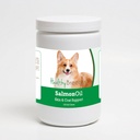 Sunn avler Pembroke Walisisk Corgi Salmon Olje Mykt Chews 120 greve