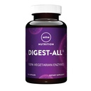 MRM Nutrition Digest-All ® Digestive Enzymes | Forbedret fordøyelse og absorpsjon | Lactase + Amylase + Lipase | Kan hjelpe med oppblåsthet og gass | 100% vegetarisk | Glutenfri | 15 porsjoner