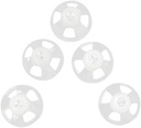 Høreapparat Ørestykke Åpen Domes 6mm 5-Pack Komfortabel PSAP (Personlig lydforsterkere Produkt) Kit Øre tips Usynlige, Perfekt for åpen luft (Åpne passform), bortsett fra RIC