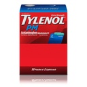 Tylenol PM Extra Styrke Natttid Smerte Relief Sleep Aid Caplets med Acetaminophen & Diphenhydramine HCl, Relief for nattesmerter og smerter, Reisestørrelse, 50 Pakker av 2 Caplets