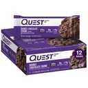 Quest Ernæring Double Chokolade Chunk Protein Bars, 20g Protein Bars, 1g Sukker, 4g Netto Carb, Glutenfri, Keto Vennlig, 12 Count