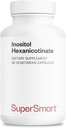 Supersmart - Inositol Hexanicotinat 1500mg per dag (høy styrke Niacin Flush gratis) - forbedret vitamin B3 Supplement ikke-GMO & Glutenfri - 90 vegetariske kapsler