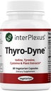 InterPlexus Thyro-Dyne - Iodin, Tyrosin og planteekstrakter for Thyroid støtte- Glutenfri, mørefri, soya gratis - 60 kapsler (30 Serveringer)