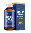 Jern Supplements for menn høy styrke flytende jern for voksne av Hematex - 100 mg polysakkarid jern kompleks jern kosttilskudd for anemi og jernmangel