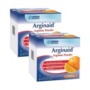 Arginaid Arginine Powder Drink Mix, Orange - Næringsbehov for sårpleie - 0.32 OZ-pakker (14 CT/Pack) (Pack of 2)