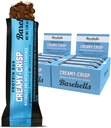 BAREBELLS Protein Bars Cready Crisp - 12 greve, pakke med 2 - Protein Snacks med 20 g høy protein - sjokoladeprotein bar med 1 g total sukker - Perfekt på Go Protein Snack & Breakfast Bars