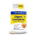 Enzymedica Digest, Full-Range, Hver dag Digestive Enzymer, tilbyr rask-virke gass og strålende relief, 240 teller