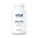 Vital næringsstoffer Vitex 750 mg Chaste Tree Berry Ekstrakt | Støtte for hormon, fruktbarhet og menstruell syklus balanse * | Gluten, Dairy, Soya Gratis | Ikke-GMO | 120 kapsler