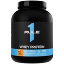 Rule 1 Whey Protein – 24g Fast-Acting Protein fra all-Whey kilder med naturlig forekommende EAAS & BCAA for treningsgjenvinning eller når som helst bruk (5 pund*, saltet Carmel)