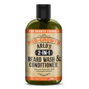 Arlos 2-i-1 Skjeggvask og balsam 12 oz. - Pro Vekst Formula
