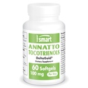 Supersmart Annatto Tocotrienols 100mg per dag (DeltaGold Vitamin E) - Tocotrienols Supplement ikke-GMO & Glutenfri - 60 Softgels