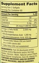 Spring Valley Omega 3 Fish Oil Maksimal omsorg 2000mg sitron 120 mykgels