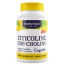 Sunn Origins Cognizin (Citicolin), 250 mg - Brain Supplement for minne med Citicoline CDP Choline - Ikke-GMO, Vegansk & Glutenfri Supplement - 60 Veggie Kapsler