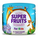 Infusioner Super frukt Gummies for barn 90 greve antioksidant blanding myk og deilig vegansk vennlig Glutenfri ikke-GMO