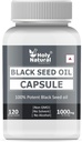 Svart Seed Olje Softgel Capsule – 500mg (120 Softgel) Premium kvalitet kaldt presset Nigella Sativa Seeds Olje I 2 måneders Supplement I Rik Tymimoquinon, Vitamin E & Omega 3 6 9