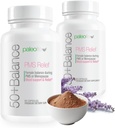 50+ Balance Premium Supplement, PMS Relief. Kvinnebalanse under PMS eller Menopause. Mood Support & Relief. 60 Kapsler (2-Pack)