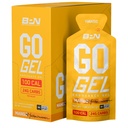 BARE PERFORMANCE NUTRITION, BPN Go Gel Endurance, 24g karbohydrater og 100 kalorier per pakke, Vegan + Glutenfri Running Gel, 10 Single-Serving Packs, Mango