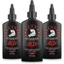 Bossman Jelly Beard olje for menn - 3 pakke (12 oz i alt, Hammer Scent) - Softens, Moisturizes og betingelser med naturlige ingredienser