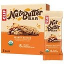 CLIF Nut Butter Bar - Peanut Butter - fylte energibarer - ikke-GMO - USDA organisk - Plant-basert - lav glykemisk - 1.76 oz. (5 Pakke)